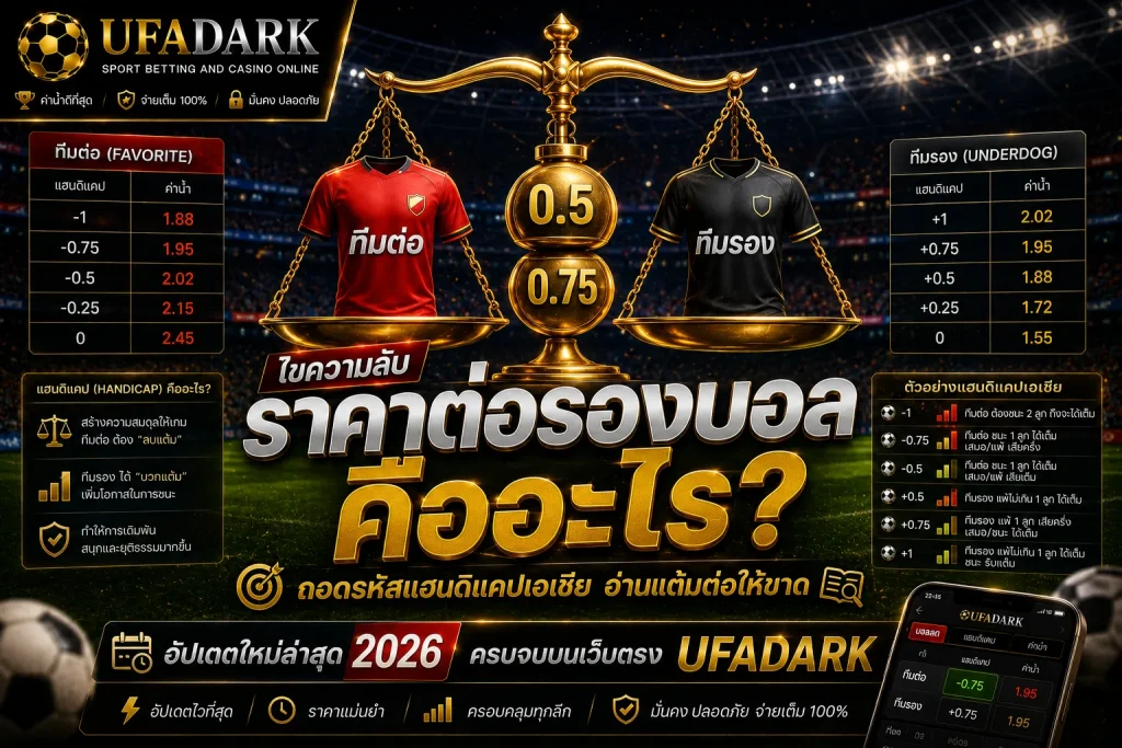 ราคาต่อรองบอล