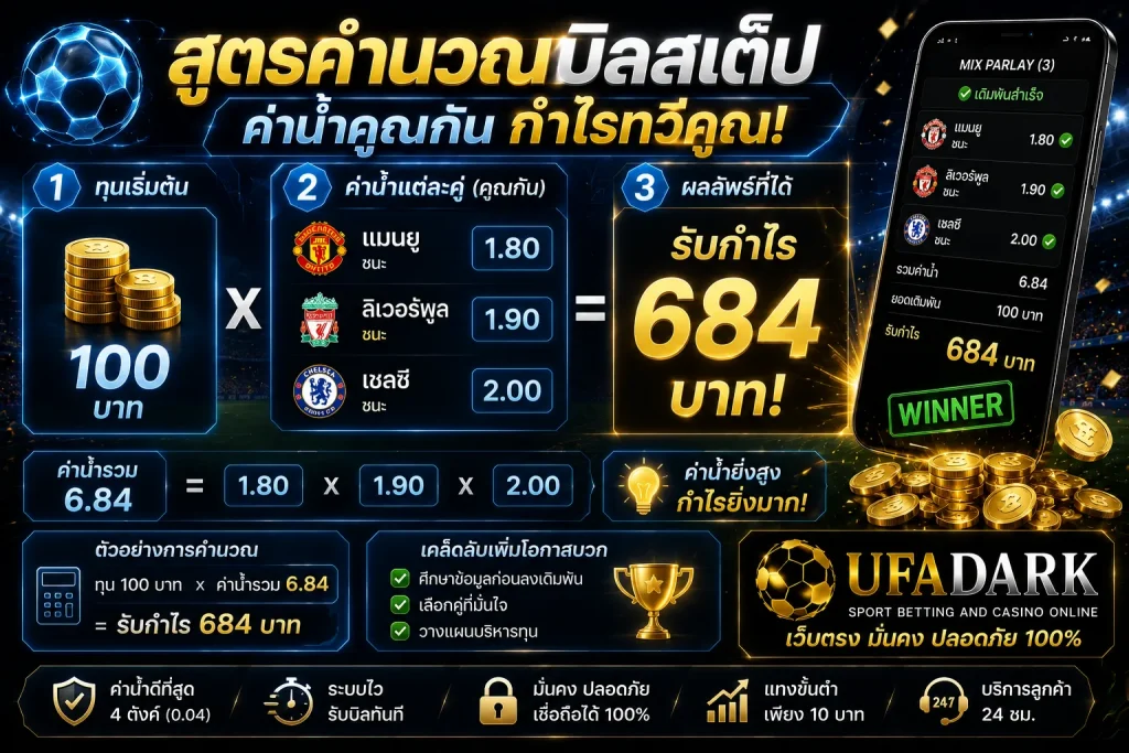 แทงบอลสเต็ป